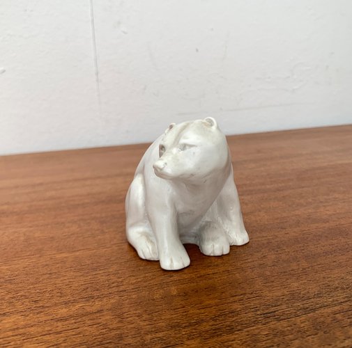 Figurine Ours en Porcelaine, 1890s en vente sur Pamono