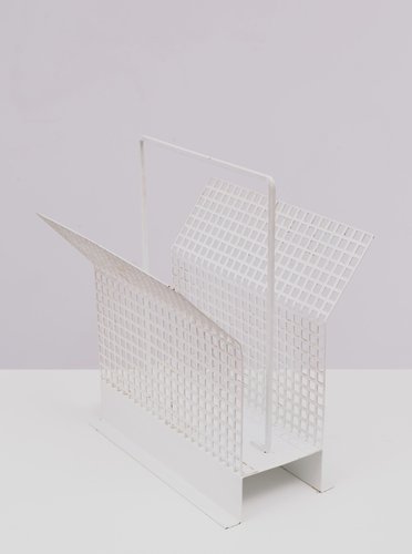 Jeesblsy Bookend, Metal Newspaper Rack, Triangle Desktop Magazine Stand