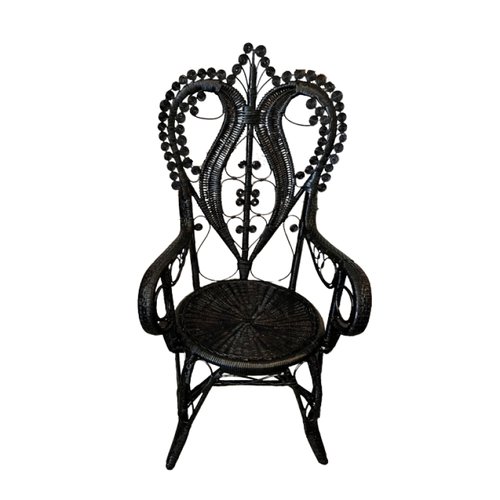 Vintage Black Lounge Chair for sale at Pamono