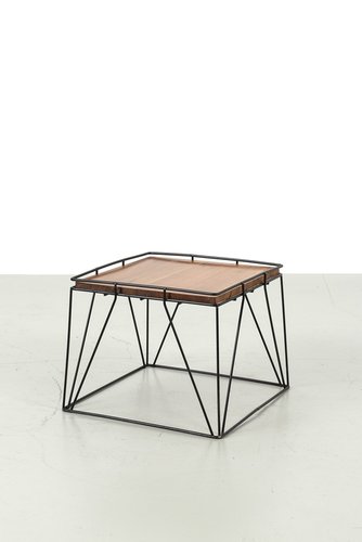 Vintage Wireframe Side Table for sale at Pamono