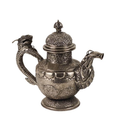 Tibetan Teapot in Metal for sale at Pamono