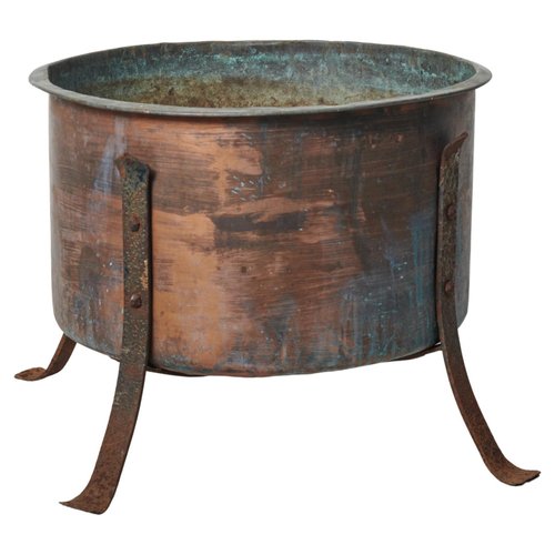 Antikas Bac à plantes, grand pot de fleurs français, jardinière, amphore de fleurs