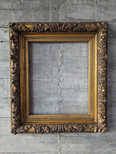 Cornice vintage con motivi floreali e Acantos in vendita su Pamono