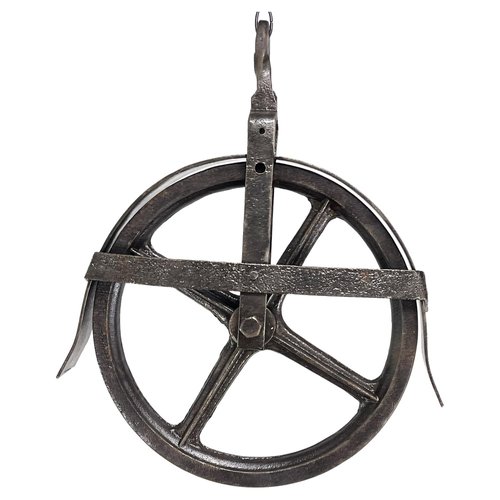 Large Industrial Pulley, 1950s for sale at Pamono