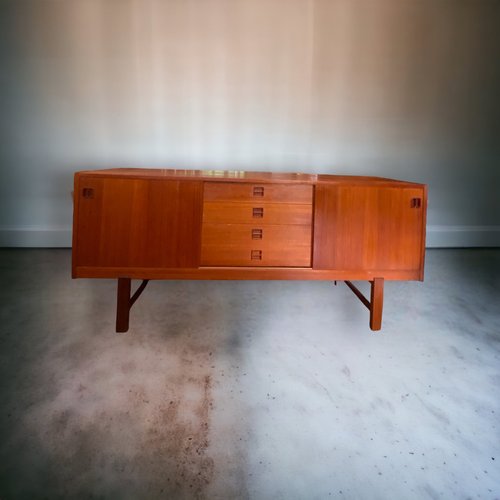 Vintage Ladoga Sideboard in Teak by Erik Worts for Ikea 1960s