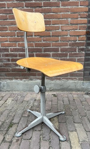 Industrial Desk Chair by Friso Kramer for Ahrend De Cirkel, 1960s