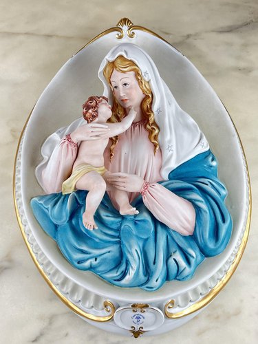 Italian Capezzolo in Porcelain of Capodimonte, 1980s for sale at Pamono