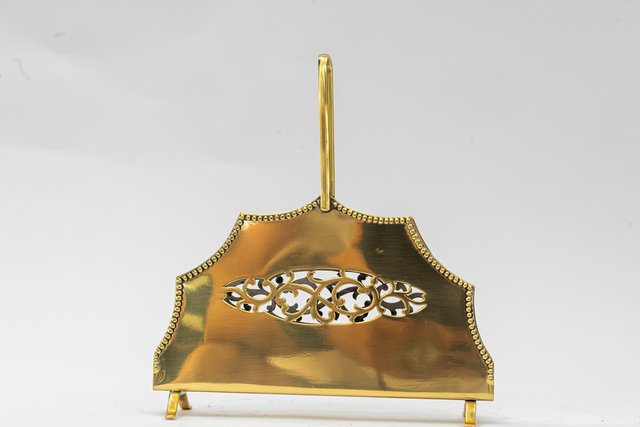Brass Napkin Holder Vienna 1920s for sale at Pamono