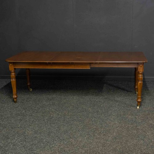 Table à Rallonge Victorienne en Acajou en vente sur Pamono