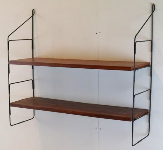 MidCentury Ypecolsga Metal Wall Rack for sale at Pamono