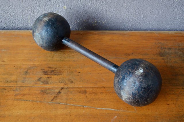 Vintage dumbbells for sale sales