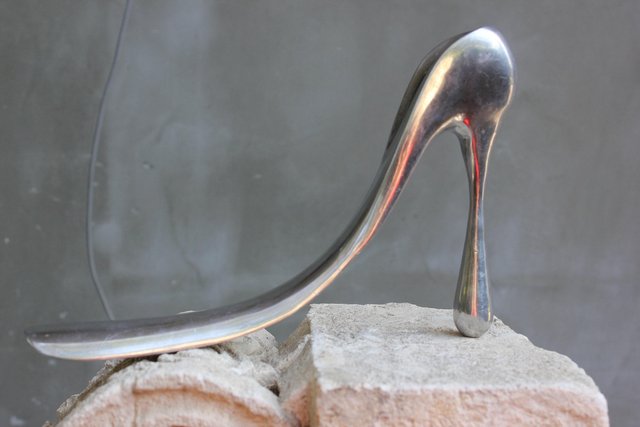 Shoehorn in Cast Aluminum by Manolo Blahnik for Habitat for