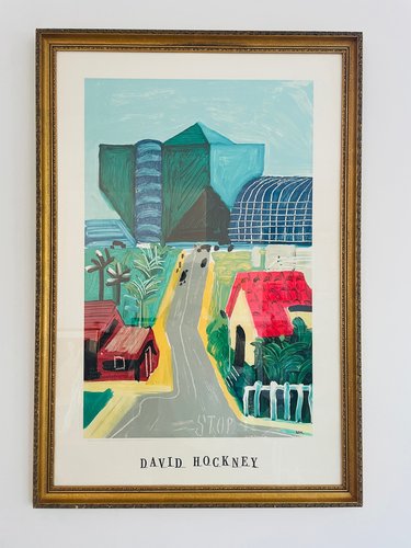 Lithographie David Hockney Signée Et Numérotée - Œuvre Originale Avec Certificat (COA)