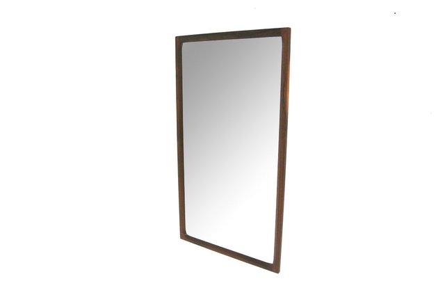 Kai Kristiansen - Aksel Kjersgaard ミラー Mid-Century Square Oak Mirror by Kai Kristiansen for Aksel