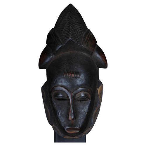 Maschera Africana Maasai In Legno - Artigianale, Commercio Equo, Kenya, Da Appendere, Decorazione Etnica