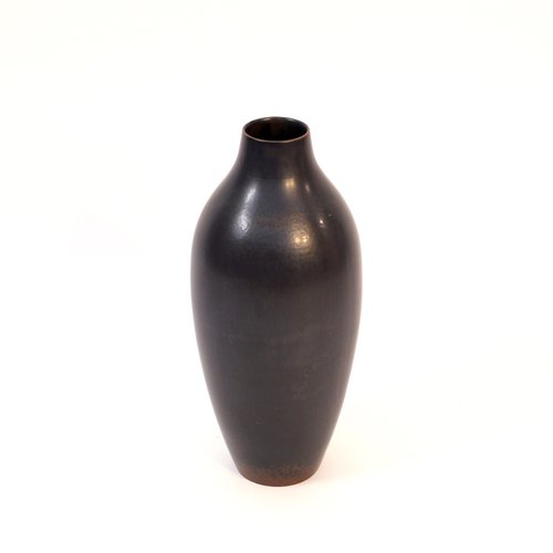 Dark Blue Floor Vase by CarlHarry Stålhane for Rörstrand, 1950s for sale at Pamono