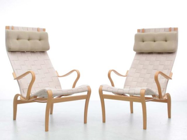 Miranda Rocking Chair Set of Mid-Century Modern Scandinavian Miranda Lounge Chairs attributed ...