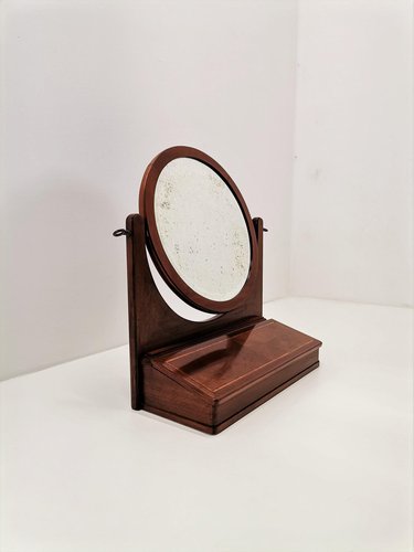 Vintage on sale desk mirror