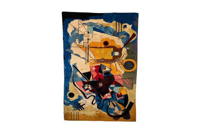Tapis De Souris Personnalisé Inspiré De Kandinsky – Réf 377, Motif Au Choix, Texte Dispo