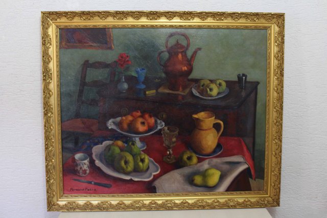 Fernand Fabre, Still Life, 1950s, Oil on Canvas, Framed for sale at Pamono
