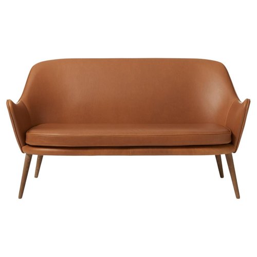 Dwell Two Seater Sofa in Silk Camel by Warm Nordic for sale at Pamono