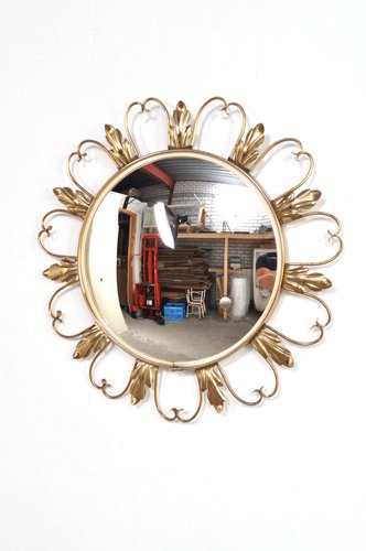 Espejo convexo húngaro vintage en venta en Pamono