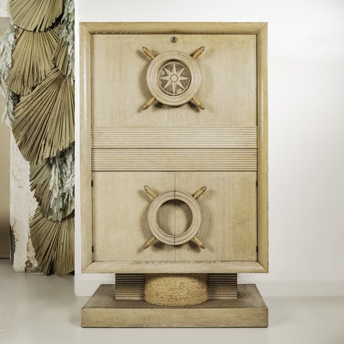 Nautical bar cabinet discount