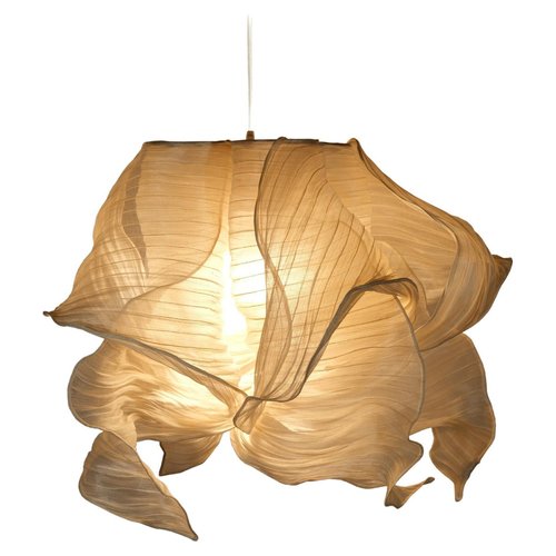 Cream Nebula Pendant Lamp by Mirei Monticelli for sale at Pamono