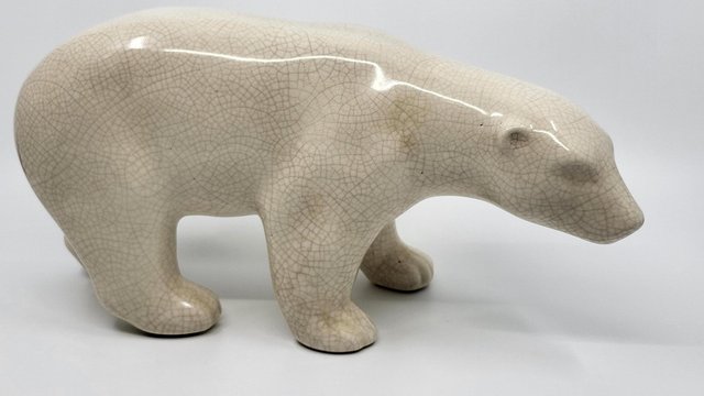 Sculpture Ours Polaire LV Céram Art Déco 1930 | €400