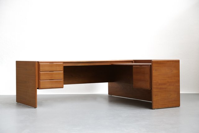 Large Mid Century Danish Corner Desk From Brouer For Sale At Pamono
