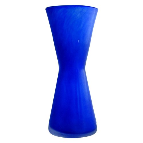 Cobalt Glass Vase from Ulrica Hydman for Kosta Boda, Sweden, 1990s for