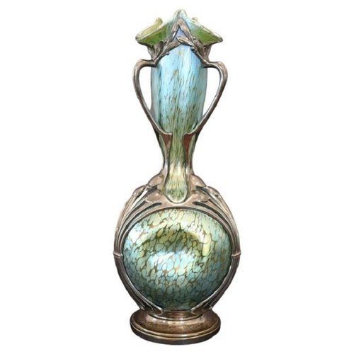 ヨハン　レッツ　ヴィトヴェ　Johann Loetz witwe 　vase Art Nouveau Vase by Moritz Hacker and Johann Loetz Witwe, 1900s