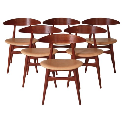 Wegner CH33P Dining Chair Upholstered Seat | Carl Hansen & Son