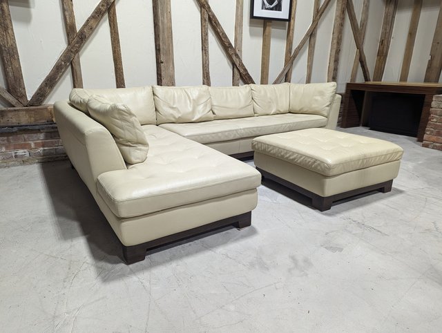 Roche bobois leather sectional best sale