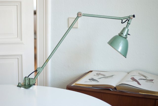 Large Vintage Green Midgard Desk Lamp By Curt Fischer For Large Vintage Green Midgard Desk Lamp By Curt Fischer For Industriewerke Auma At Pamono