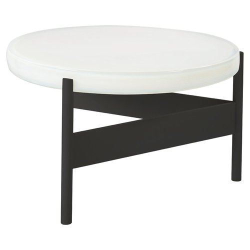 Alwa Two Big White Black Coffee Table by Pulpo for sale at Pamono