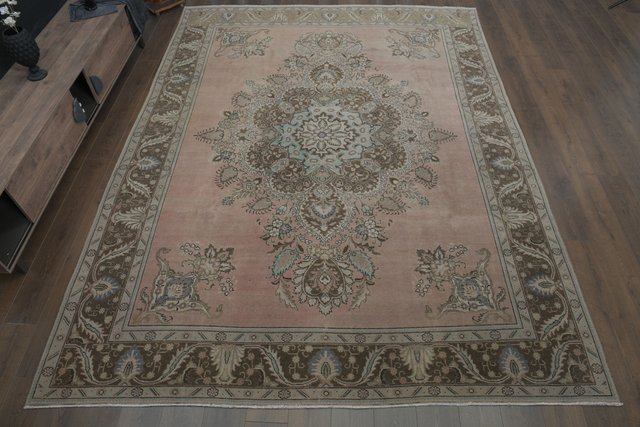 Pink Rya Rug Retro Vintage Minimalist Pink Rug, 1960s for sale at Pamono