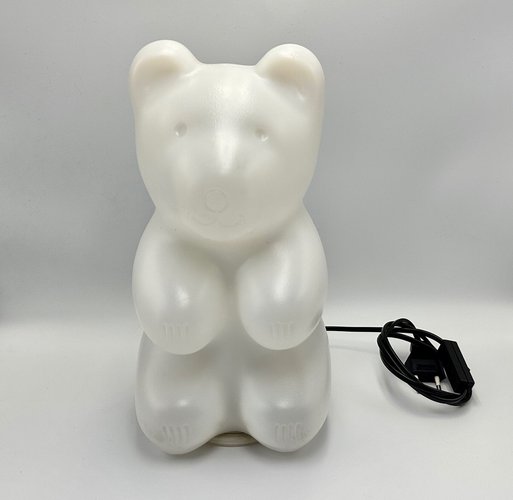 White Gummy Bear Table Lamp from Messow, 1990s for sale at Pamono