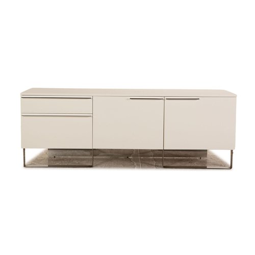 Whos Perfect Tamigi Wooden Sideboard in White High Gloss