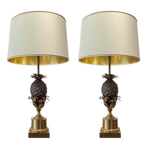 Ananas glass on sale table lamp