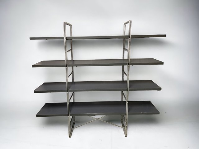 Graues Enetri Regal von Niels Gammelgaard, IKEA 1980er