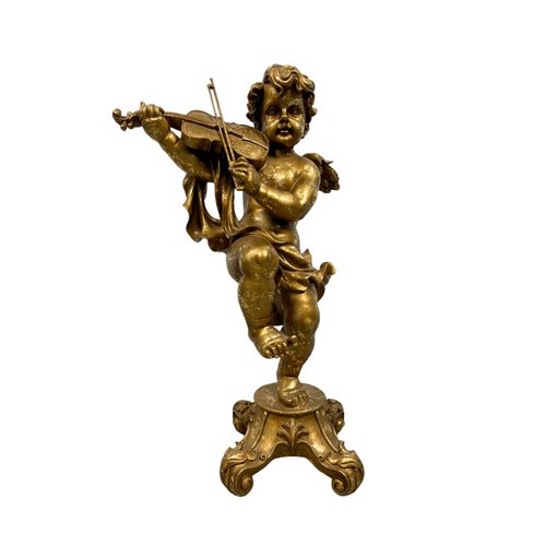 Artista di Scuola Europea, Angelo che suona il violino, Inizio XX