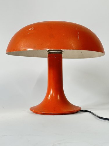 Orange Mushroom Lampe von Kontakt Leuchten, 1968 bei Pamono kaufen