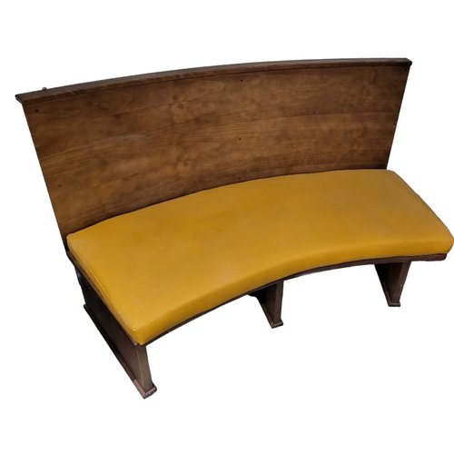 MidCentury Wood Corner Bench, Set of 2 for sale at Pamono