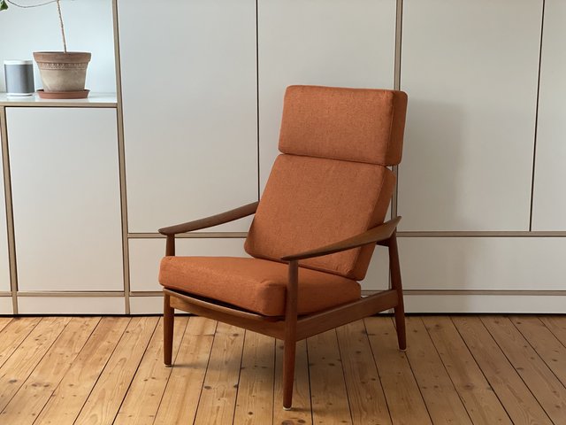 Mid-Century Easy Chair by Arne Vodder for Cado, 1960s for sale at