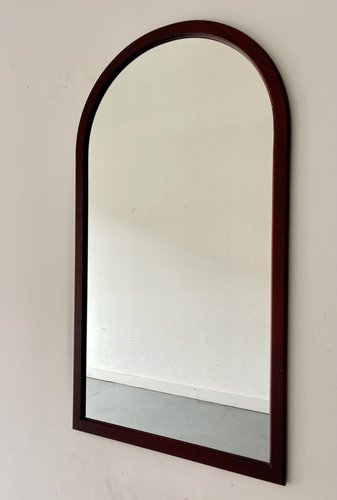 Großer industrieller gewölbter Spiegel, 1960er bei Pamono kaufen