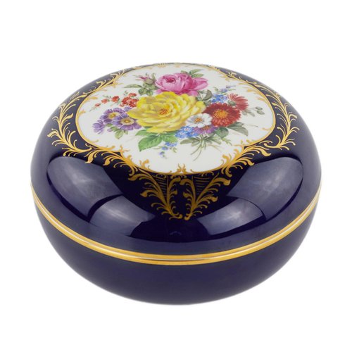 Ancienne Paire de Pots Chinois en Porcelaine Bleue et Blanche du 17ème