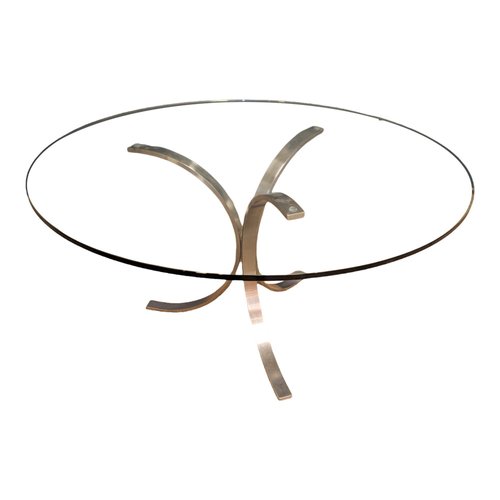 20th Century Glass Table for sale at Pamono