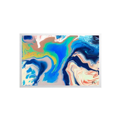 The King's Manifest, Islands & Waves, Original Fine Art Print, 21st