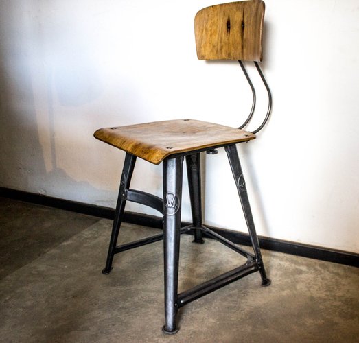 Silla de escritorio vintage de Rowac en venta en Pamono